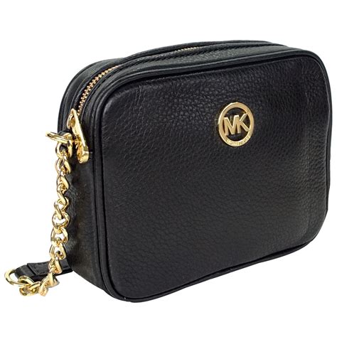 michael kors small black crossbody bag